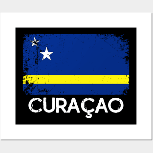 Curacao Flag Vintage Posters and Art